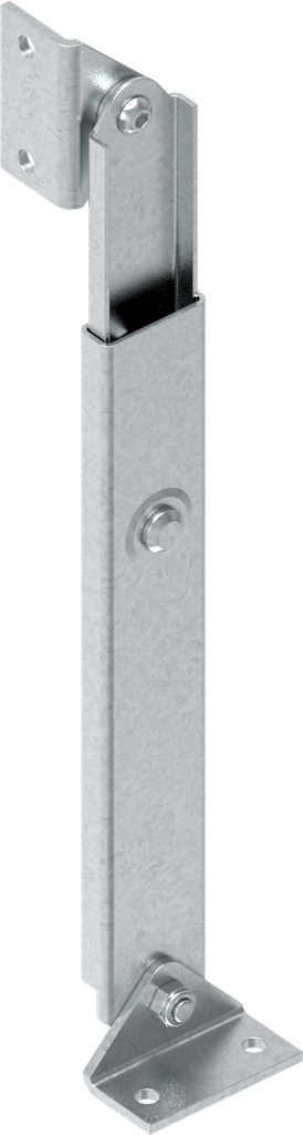 Klepuitzetter, Staal verzinkt