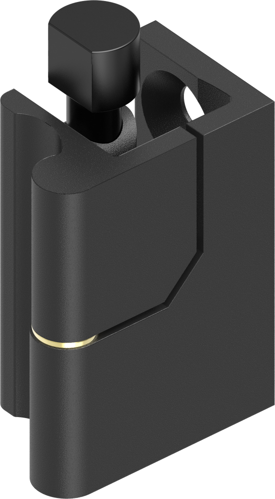 Scharnier rechts mit Senkung