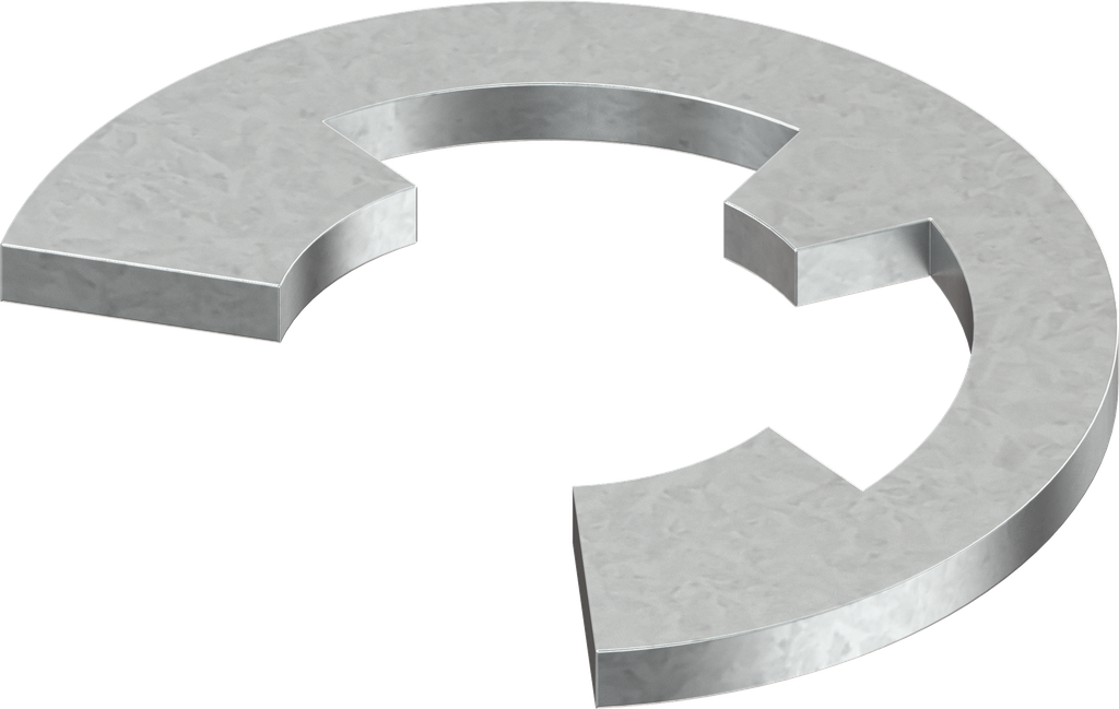 Circlip 8, Steel zinc-plated