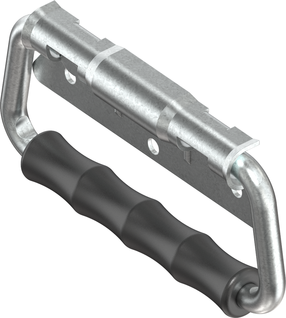 Asa plegable con resorte de torsión, acero galvanizado DS más Top Coat