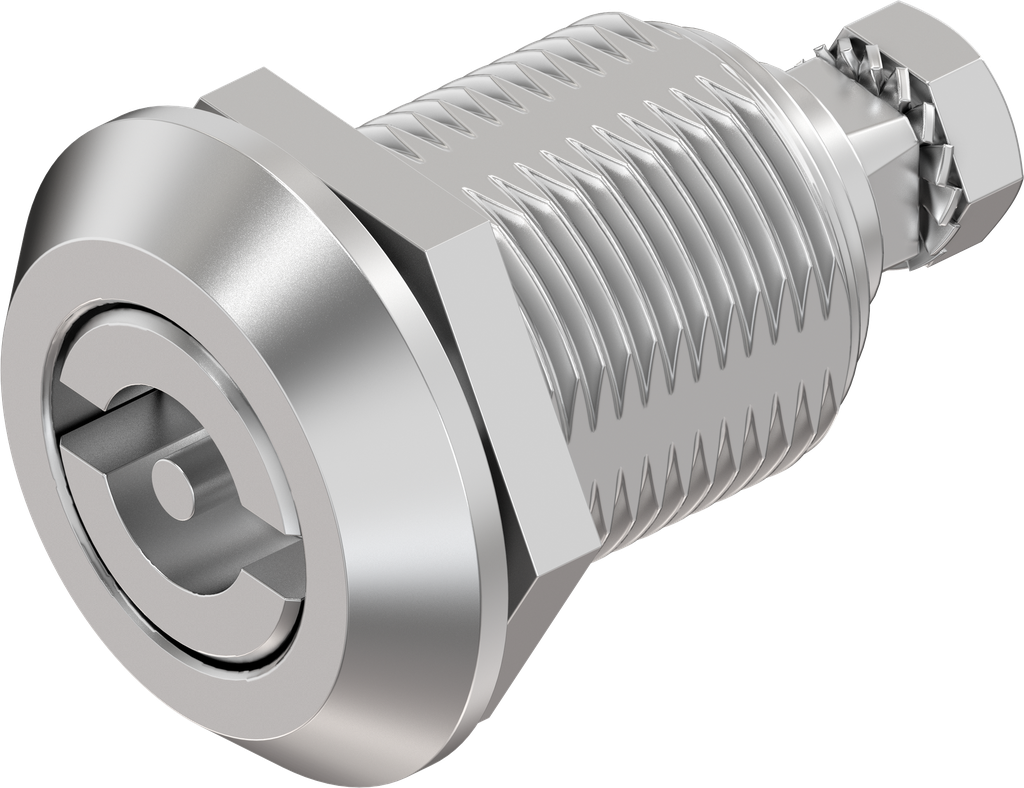 Dreh-Spann-Verschluss Doppelbart 3, Edelstahl AISI 316