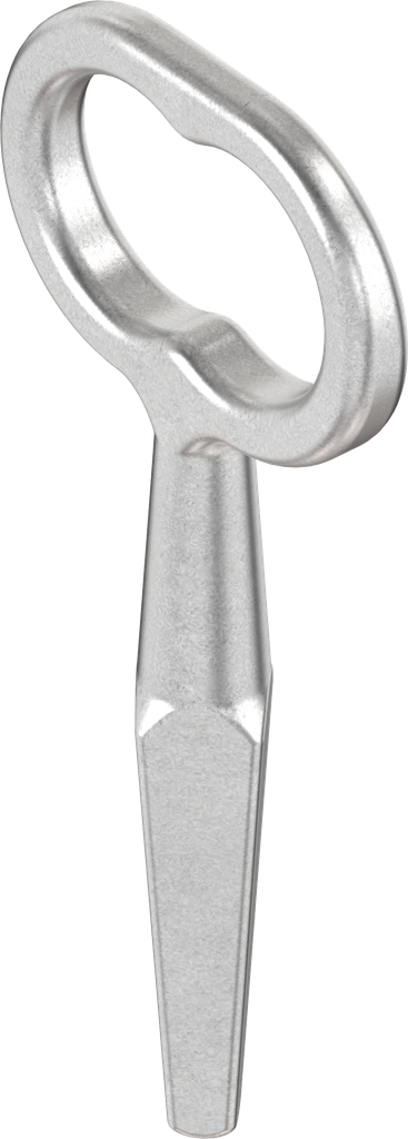 Chiave per inserto quadro 7, GTW zincato