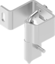 90° Concealed hinge, Stainless steel AISI 304